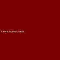 Kleine Bronze-Lampe
