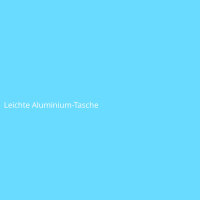 Leichte Aluminium-Tasche