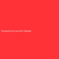Fantastische Gummi-Tabelle