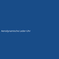 Aerodynamische Leder-Uhr