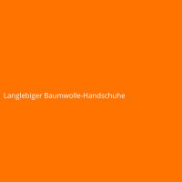 Langlebiger Baumwolle-Handschuhe