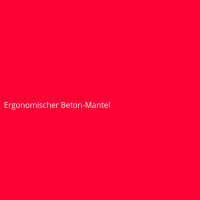 Ergonomischer Beton-Mantel
