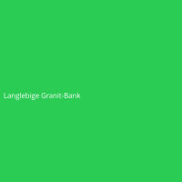 Langlebige Granit-Bank